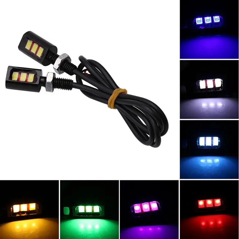 

Universal Car Motorcycle License Number Plate Screw Bolt Light Bulb Lamp New