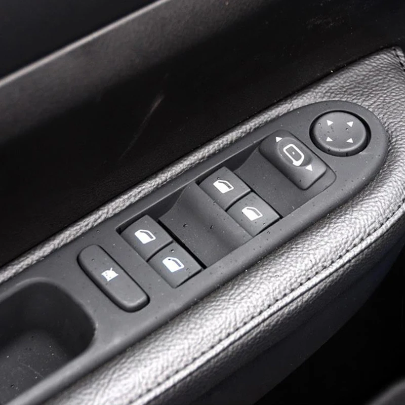 

6554KT LHD Master Electric Power Window Control Switch For Peugeot 307 307SW 307CC 6554 KT Auto Accessories