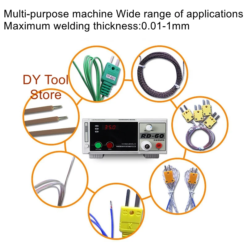 Аппарат для точечной сварки аппарат сенсорной K-T-типа измерения температуры