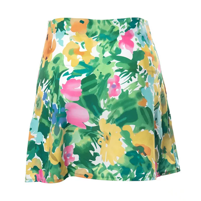 Женская трапециевидная юбка-карандаш с завышенной талией