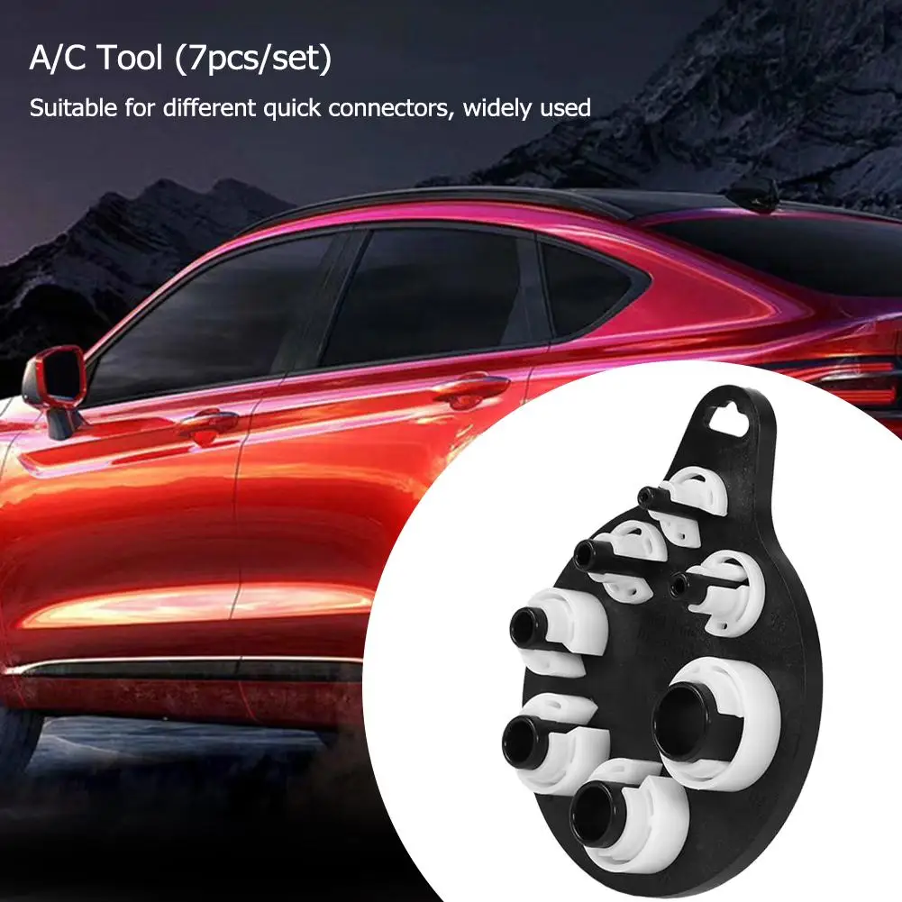 

7pcs Car Air Conditioning Duct Removal A/C Clip Connector Quick Repair Fuel Line Disconnect Tools Auto Accessories