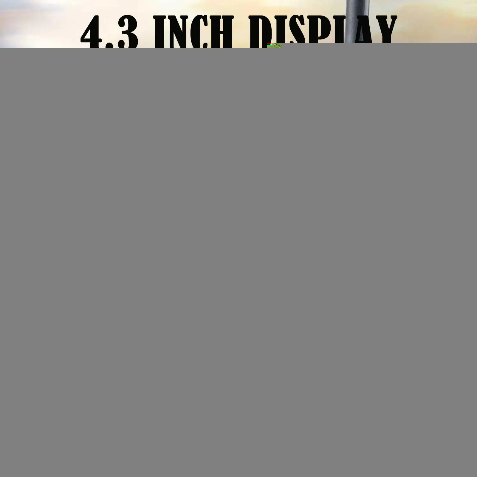 

1080p Wireless 4.3 Inch Car Monitor Rear View Reverse Parking Camera Signal With Stable Kit Auto Digital Driving I1t7
