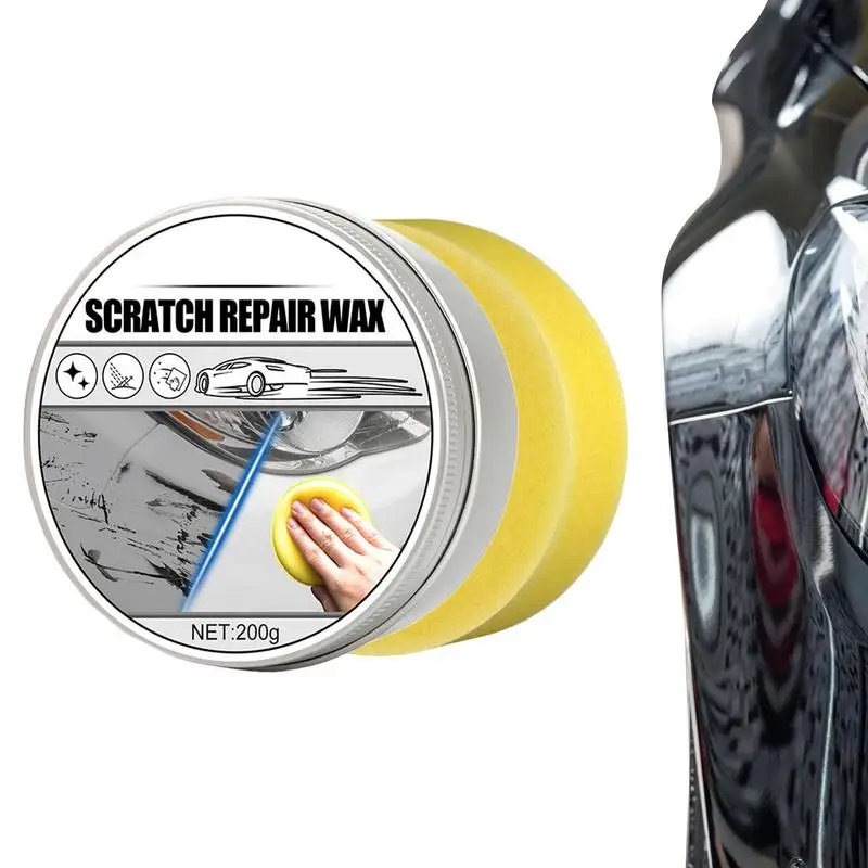 

Car Wax Polish Scratch Remover Polishing Compound & Scratch Remover Carnauba Paste Car Wax Removes Deep Scratches And Stains