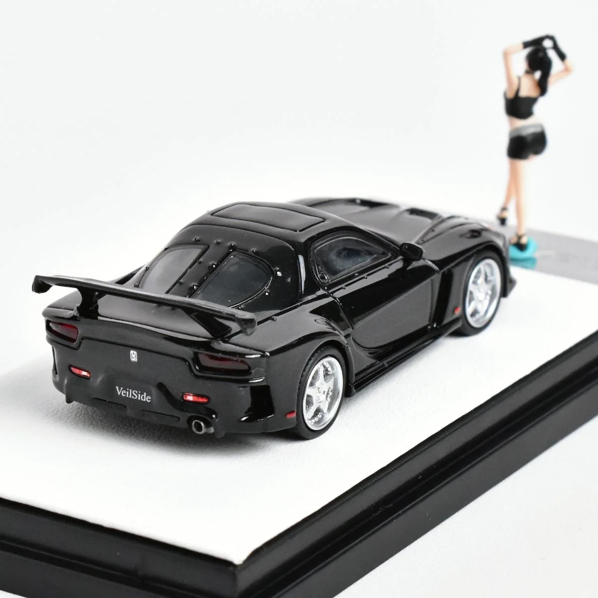 Time Micro 1:64 автомобиль Mazda RX-7 Veilside модель автомобиля из сплава декоративный