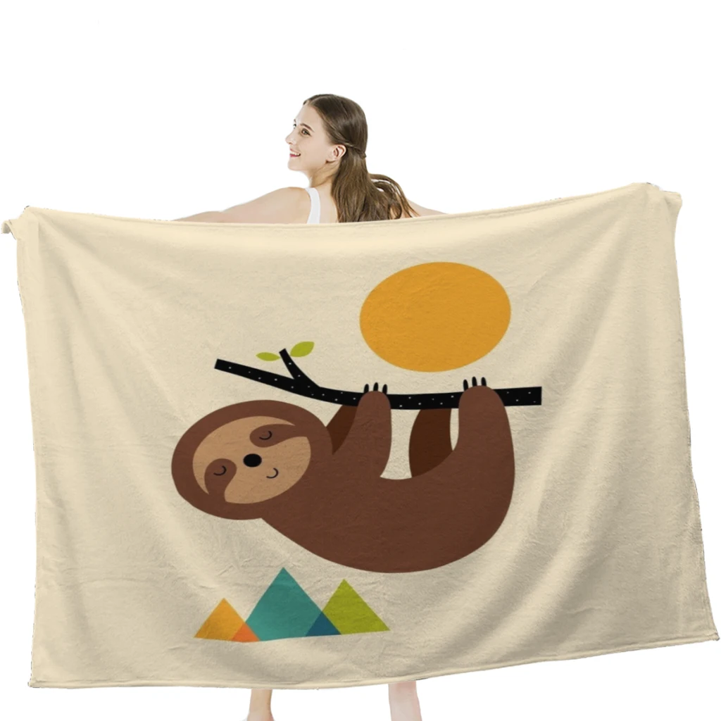 

Мягкое бархатное одеяло для путешествий