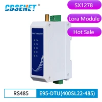 sx1268 lora 433mhz rs485 modem modbus long range 5km 22dbm wireless transceiver receiver relay data transmission din rail lbt