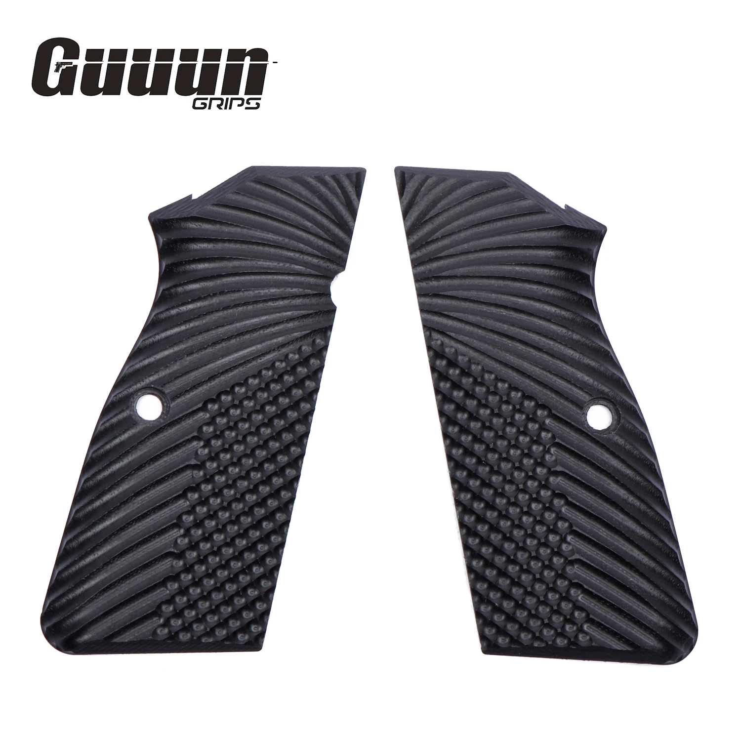 

Guuun G10 Grips for Browning Hi Power and Tisas Regent BR9, OPS Eagle Wings Texture