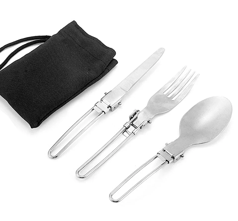 Ультраaligero plegable для acero inoxidable acampar в aire libre