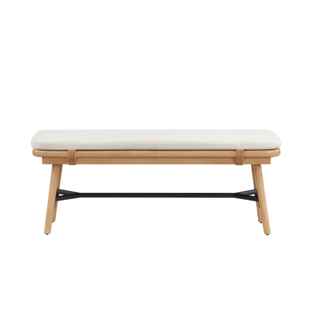 

Springwood Dining Bench, Light Honey Black and Light Honey Are Easy To Assemble