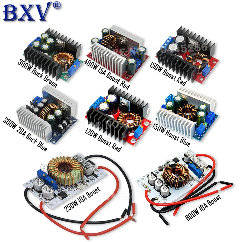 120 Вт/150 Вт/250 Вт/9A 300 Вт/300 Вт 20A/400 Вт 15A/600 Вт 10A быстрая плата повышающего понижающего преобразователя 120 Вт/150 Вт/250 Вт/9A 300 Вт/300 Вт 20A/400 Вт 15A/600 Вт 10A быстрая плата повышающего понижающего преобразователя