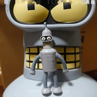 futuramals benders aloamars futuristic robot plastic model action figure ornament peripheral collect small gift