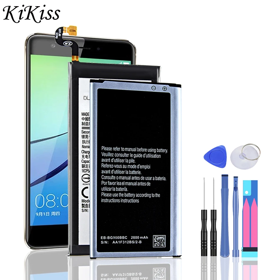 

For Samsung S5 S6 S7 Edge S8 S9 S10 S10E S20 Plus Battery For Galaxy S3 S4 mini SM G900 G900I G900F G900H G930F G950 EB-BG900BBE