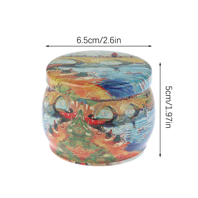 Винтажная банка для свечей коробка хранения конфет печенья сухих специй