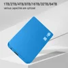 Mini Portable SSD 1TB High-speed External Solid State Drive USB 3.0 500GB Mobile Hard  Drive Type-C  for Notebook Laptop  Mac 3