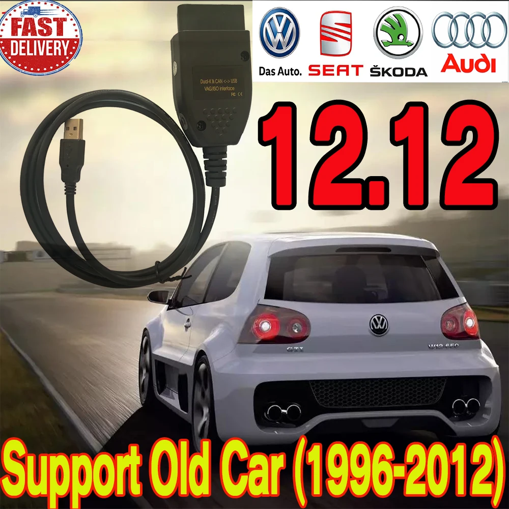 

Лучший 2520 для интерфейса HEX CAN VAG 12,12, электрические тестеры, общий OBDII 16-контактный автомобильный диагностический кабель ATMEGA162 + FT232RL Connect