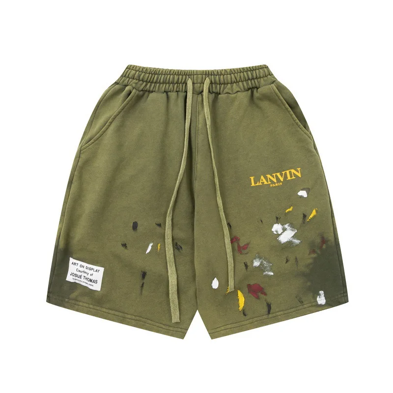 2023 Gallery Dept Tide Men Summer Fashion Brand Shorts Woman Cotton Boardshorts Sports Short Pants