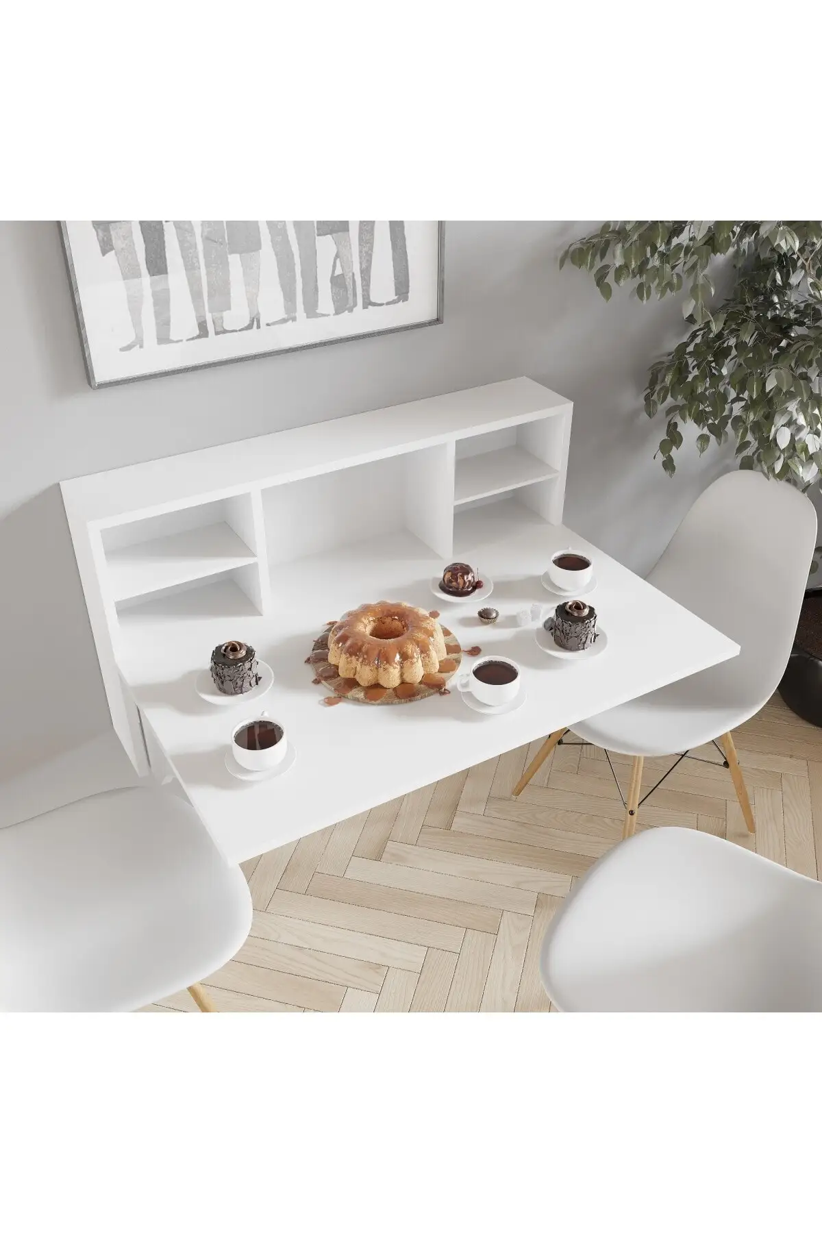 shelf folding kitchen desk dining table multi amaclı cabinet and table 65 cm x 90 cm free global shipping