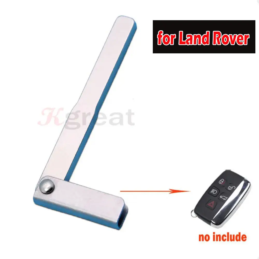 

10 шт., маленькая заготовка для ключа для Land Rover Evoque 4 Evoque Range Rover для XE XFL Et Jaguar, сменный аварийный дистанционный ключ