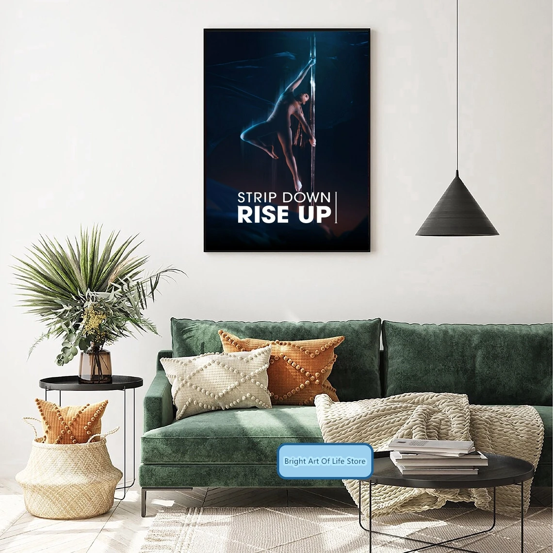 Полоска вниз подъем вверх (2021) фильм плакат Обложка фото печать холст настенное