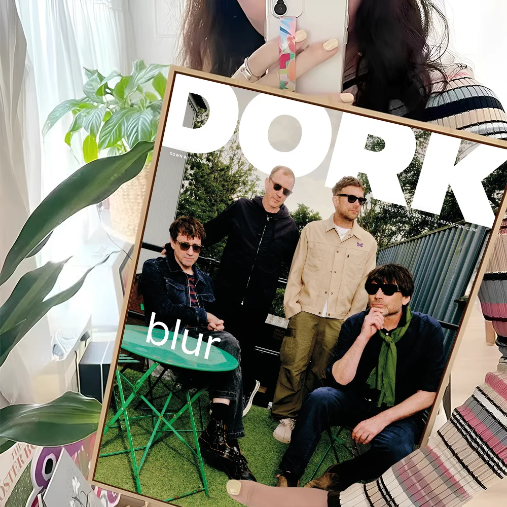 Аниме Рок-звезда B-blur Плакат Наклейка Современный Стиль Клей Настенное Искусство