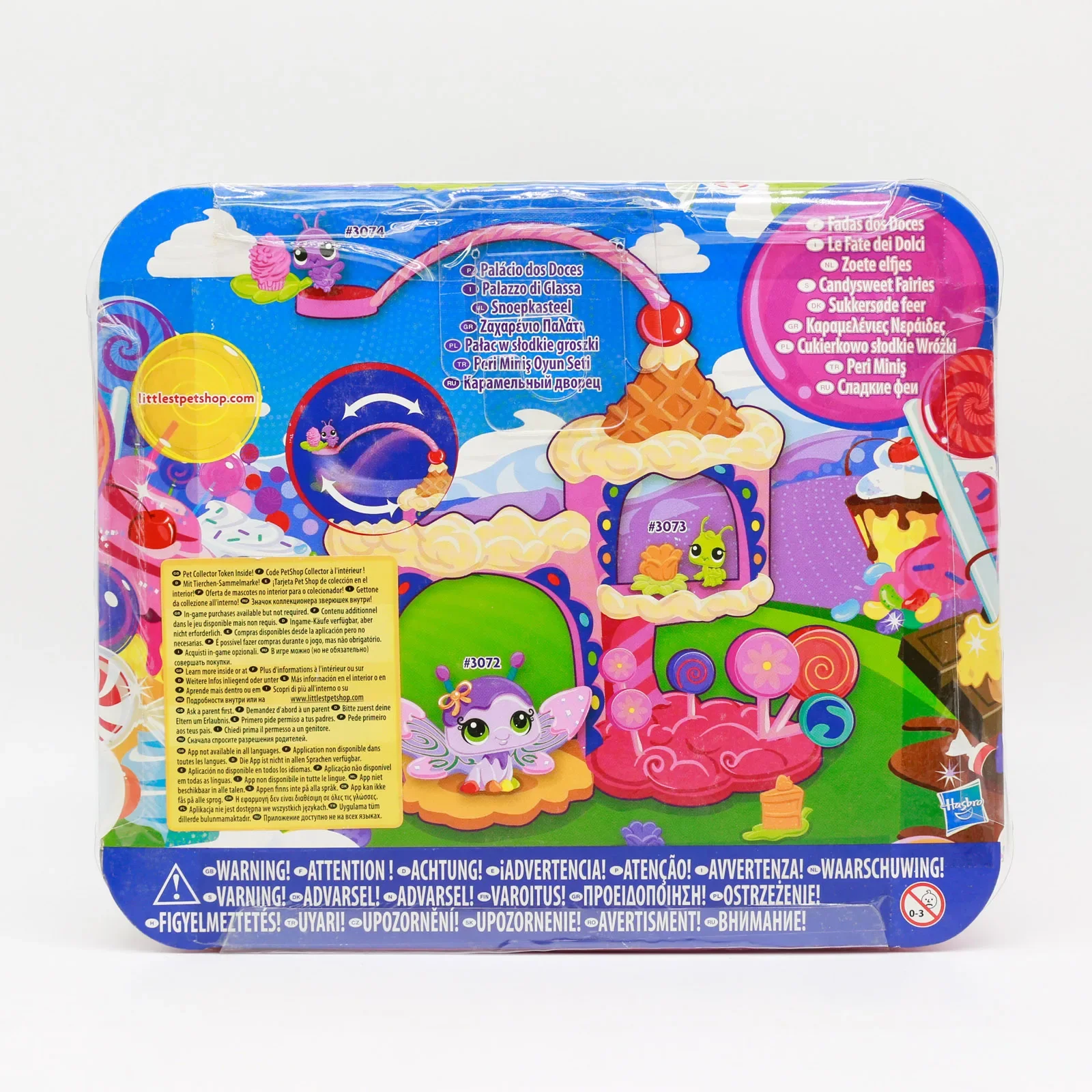 Hasbro аниме фигурки Littlest Pet Shop милые куклы игрушки Candysweet феи посыпчатый дворец