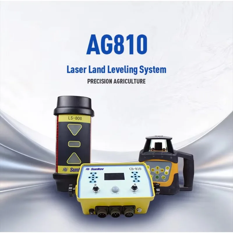 Фото AG808 Высокоточная лазерная система выравнивания земли для тракторов, недорогое сельскохозяйственное оборудование №5