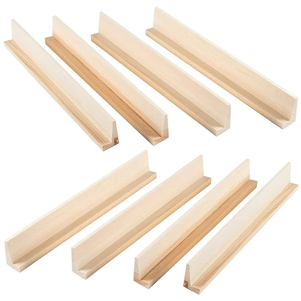 

8 шт., деревянные подставки для витрин домино