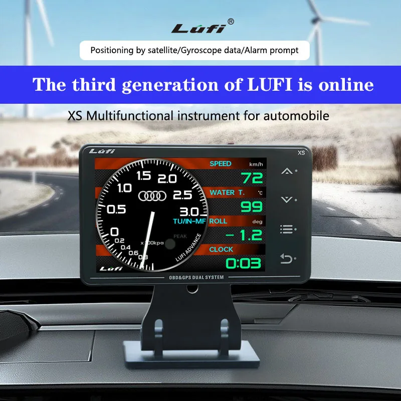 Датчик LUFI XS многофункциональный прибор для измерения давления масла с