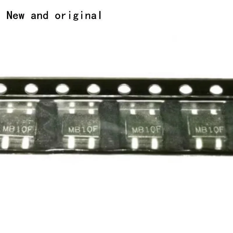 

50PCS MB10F SOP4 1000V 0.8A New and original SURFACE MOUNT GLASS PASSIVATED BRIDGE RECTIFIER