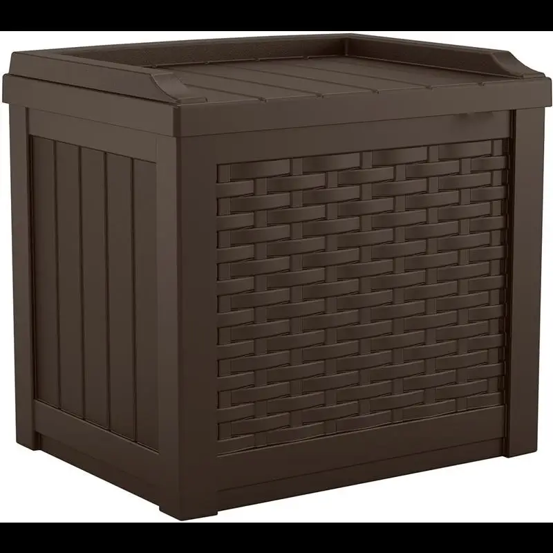

VHPVHP Deck Box,Wicker Deck Box,Outdoor Storage,Outdoor,22 Gallon