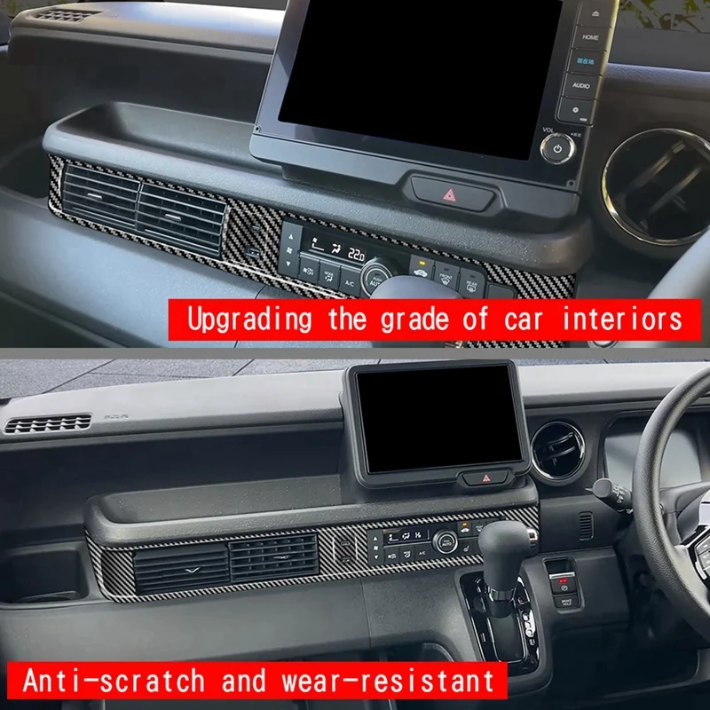 Центральная консоль автомобиля накладка на выходе кондиционера для Honda N-BOX