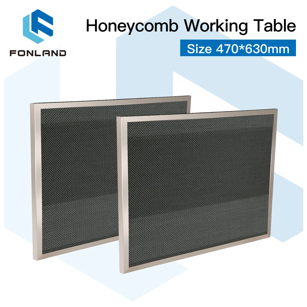 FONLAND Honeycomb Working Table 470*630mm Customizable Size Board Platform Laser Part for CO2 Laser Engraver Cutting Machine