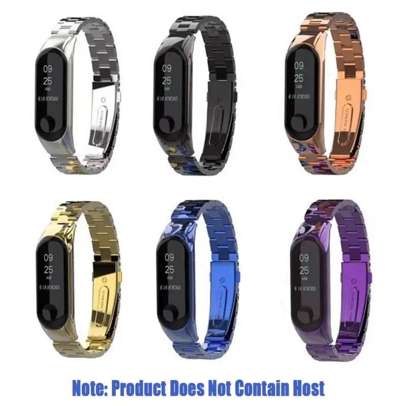 

Mi Band 3 Wrist Strap Metal Screwless Steel For Mi Band 3 Bracelet Miband 3 Wristbands Pulseira Miband 3 Wrist Strap