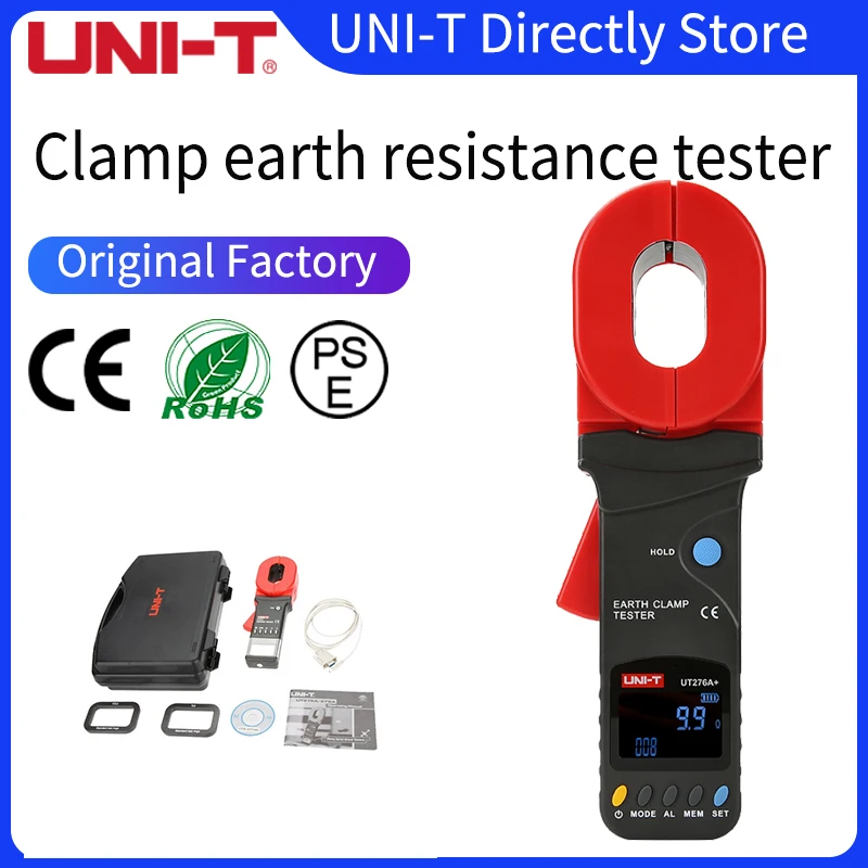 UNI-T UT276A + цифровой заземляющий тестер сопротивления 0 01-300 Ом хранение