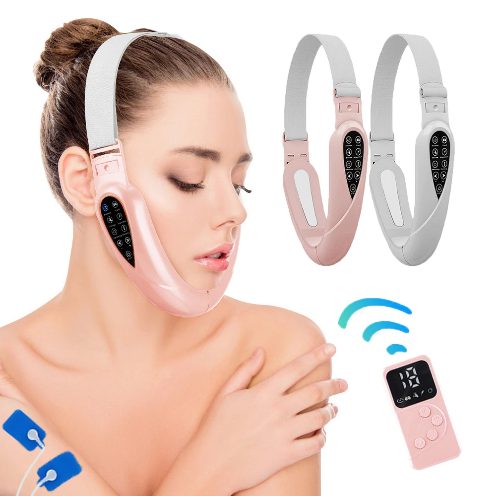 

Electric Micro Current Face Massager EMS Firming Deedema LED Facial Decree Wrinkle Tens Pulse Body Slimming Beauty Instrument