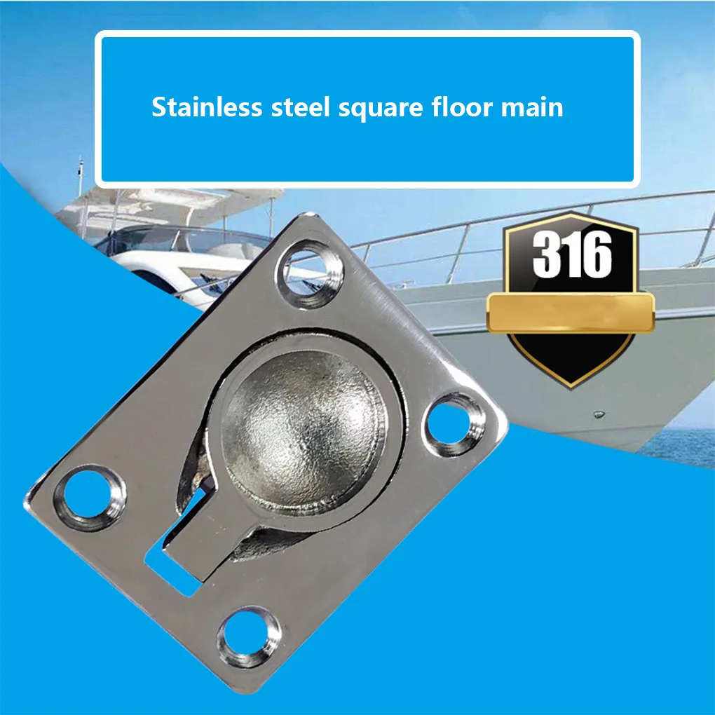 

Монтажное кольцо для люка на бортике, улучшенная рукоятка для яхты, водонепроницаемая компактная конструкция, морские аксессуары