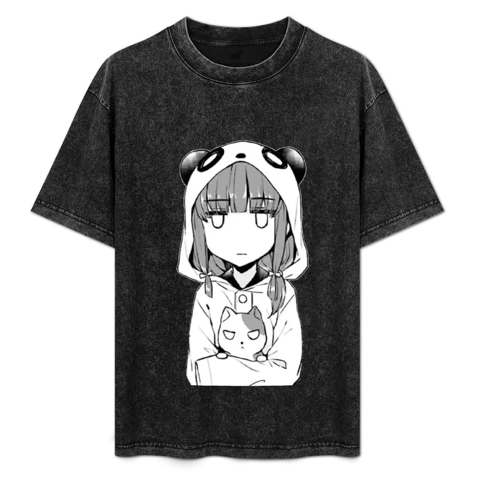 Футболка Kaede Azusagawa Expressionless винтажная футболка с рисунком мужская дизайнерская