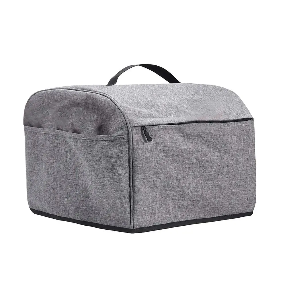 Barbecue Grill Dust Cover Grill Box Cove 600D Oxford Cloth with Pockets Waterproof Dirt-proof Protector Home Organizer Storage
