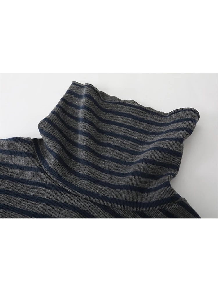 Весенние женские комплекты из двух предметов дизайнерский полосатый топ кокетка