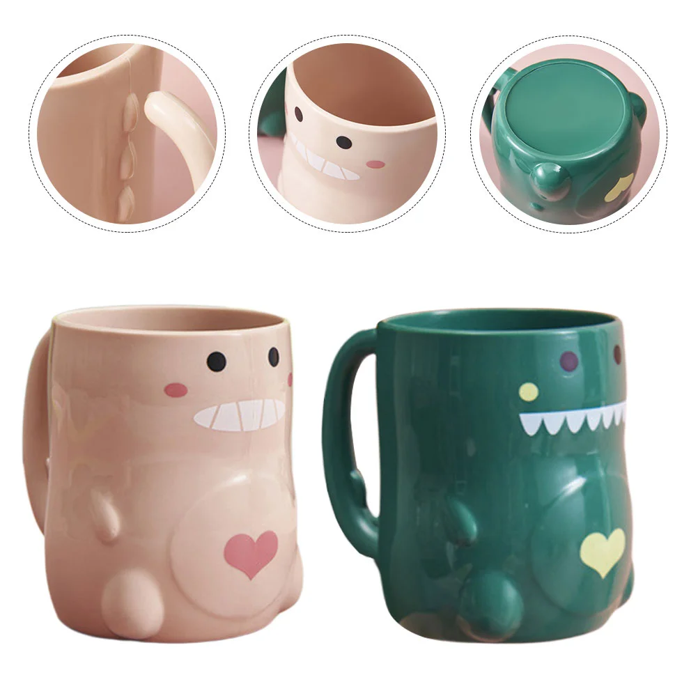 

2 Creative Convenient Lightweight Storage Cups Brushing Cups for Drinking