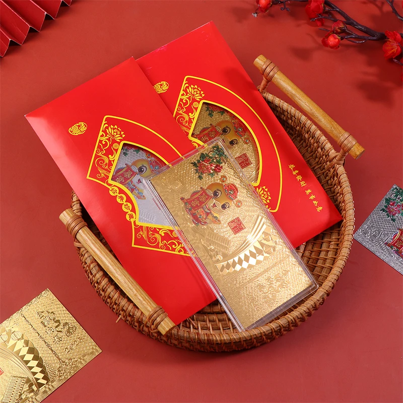 【MOPB】2025 Змеиный год Золотая фольга Памятная банкнота для коллекции Домашний