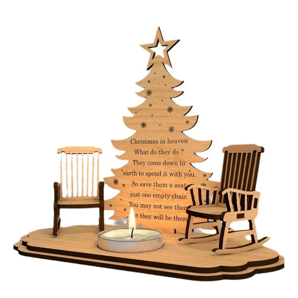 Подставка для свечей на рождественскую елку новый продукт Настольная