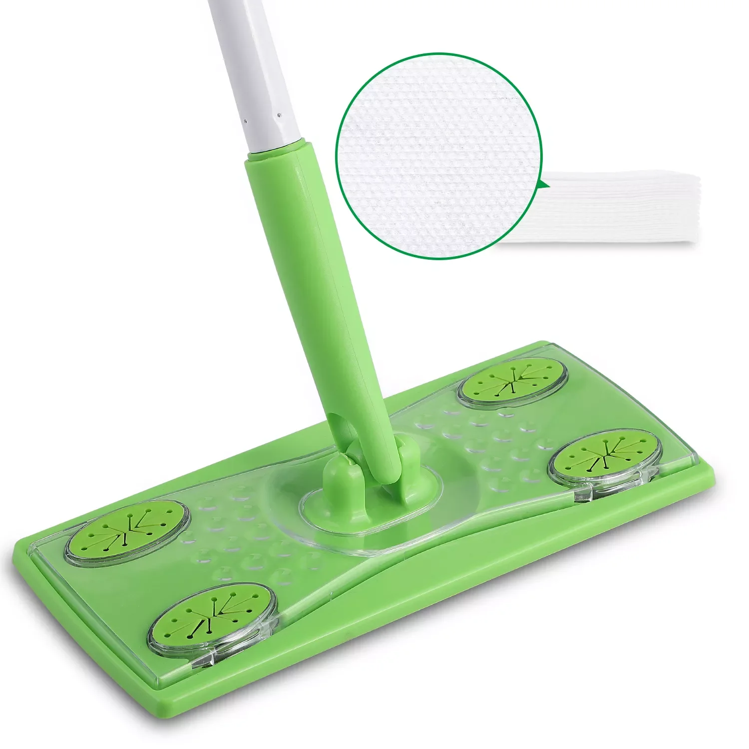 

NEW Dust Sweeper Mop for Floor Cleaning with 30 pcs Disposable Dry Mop Refills 47 Extendable Handle for Wood Tile Cleaning