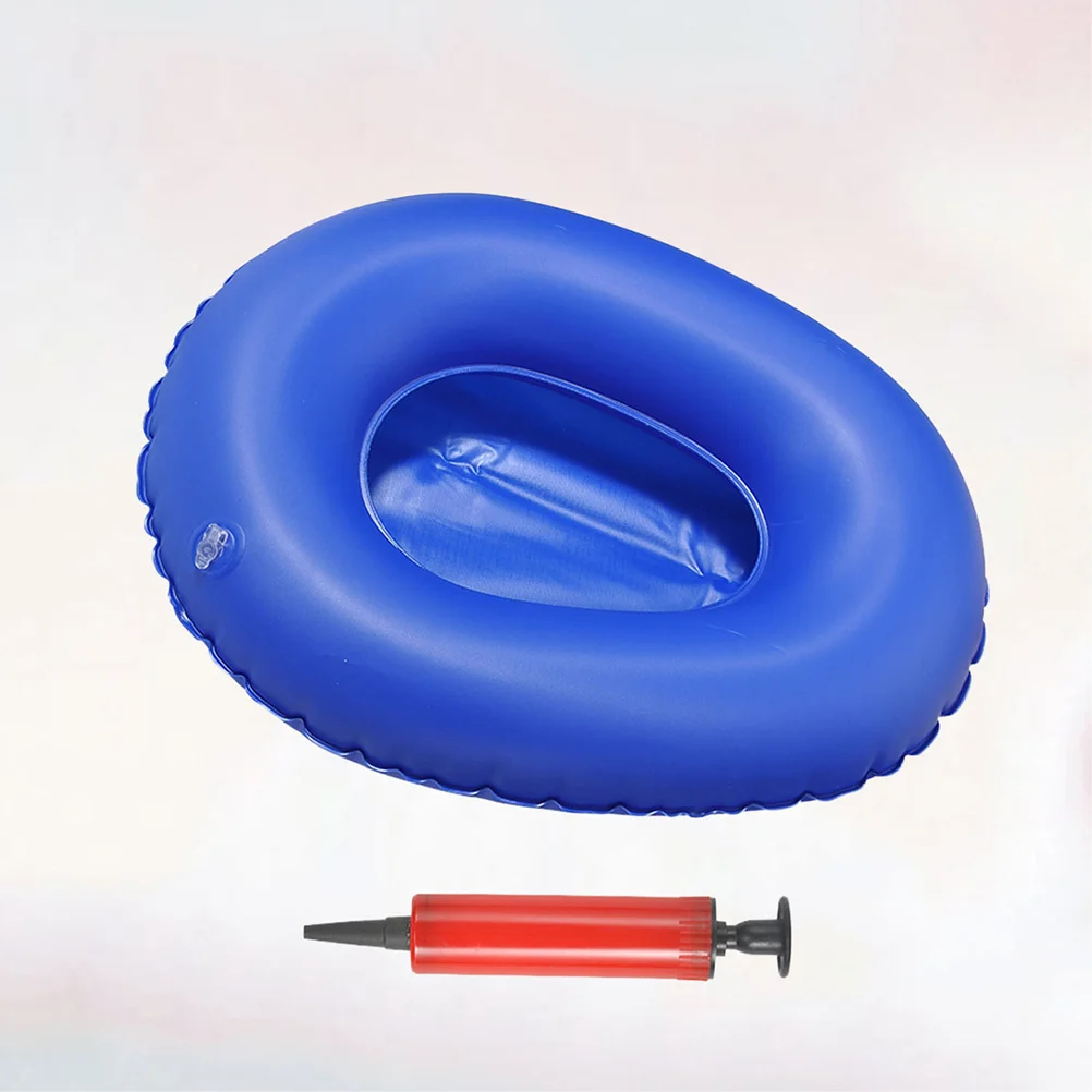 

Bedpan Elderly Bed Bedpans Inflatable Pans Potty Forpan Portable Bedridden Travel Patient Bathroom Fracture Folding Inflation