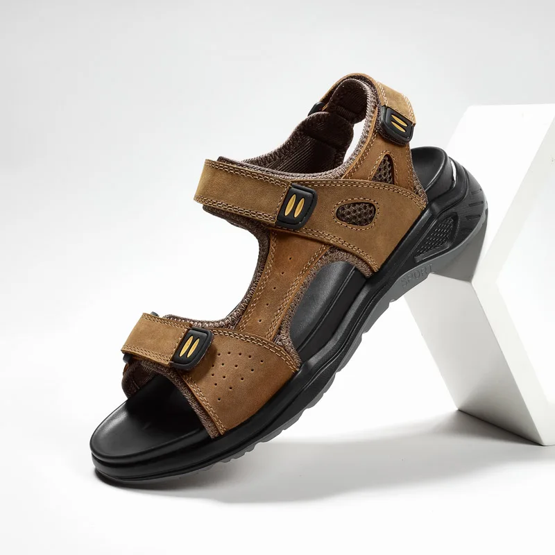 

Новые мужские пляжные босоножки с перекрестными краями и большой док-станцией, прямые продажи с завода