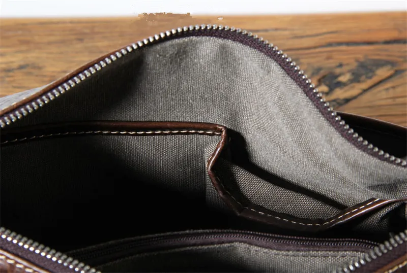 Fashion designer high quality first layer cowhide men's tablet computer shoulder bag casual outdoor work leather messenger bag