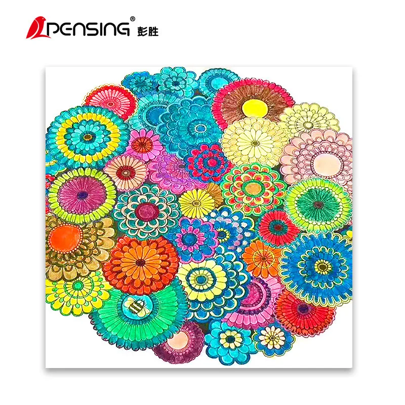 24 страницы на английском языке взрослые анти - секретная садовая живопись