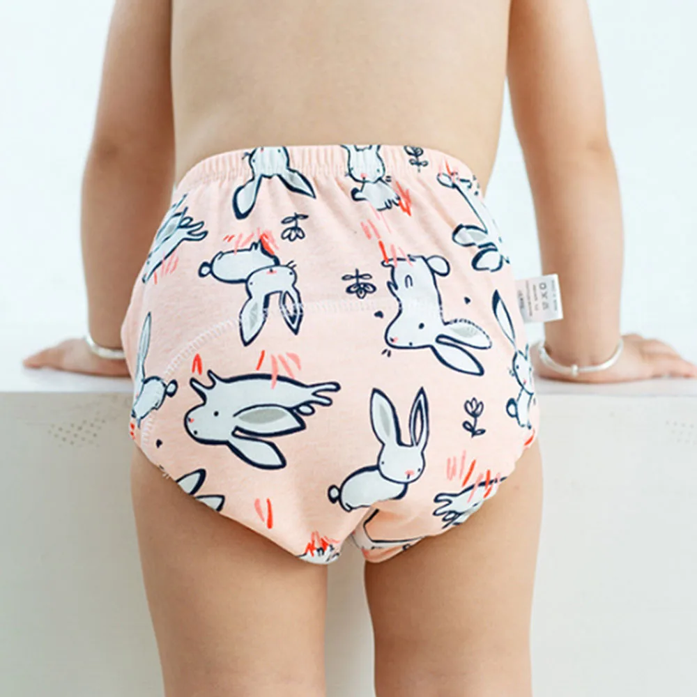

Тренировочные штаны для новорожденных моющиеся подгузники нижнее белье тканевые подгузники для мальчиков и девочек многоразовые подгузни...