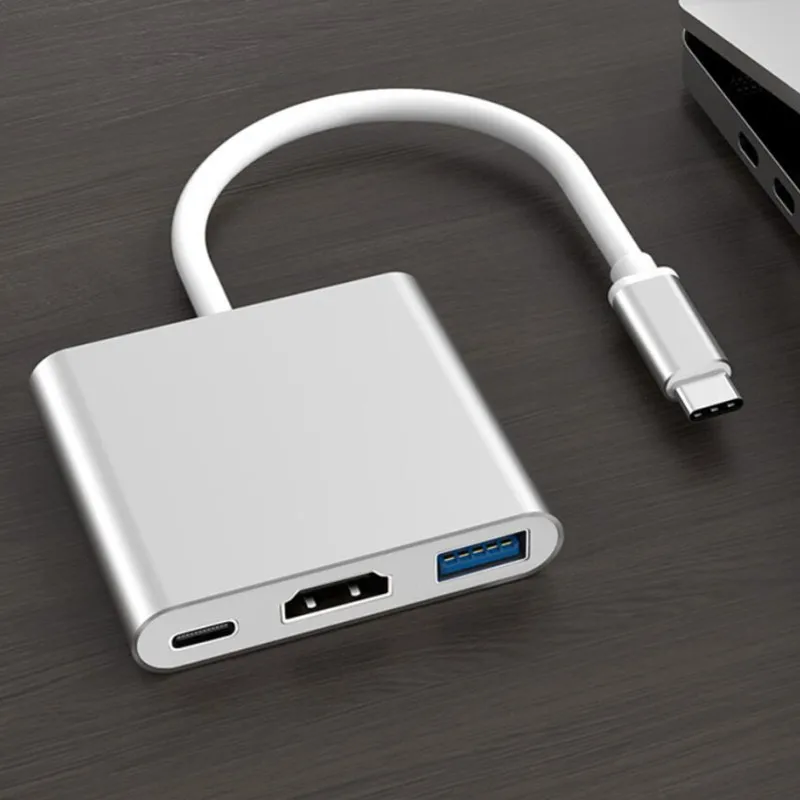 

Кабель-разветвитель с разъемами USB Type-C и HDMI, 4K, 2K