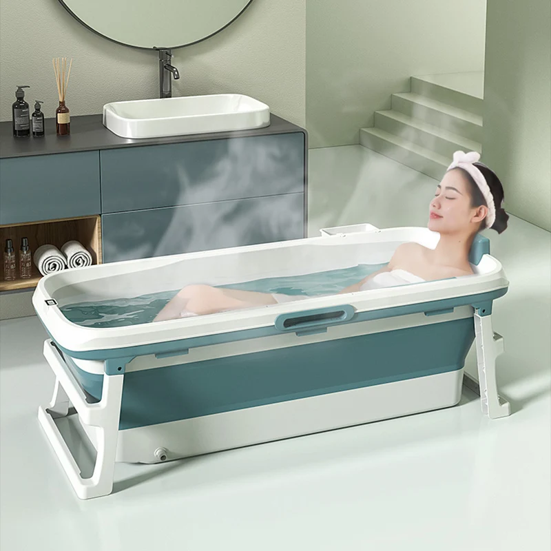 

Sauna Adult Foldable Bath Tub Baby Spa Bidetfull Body Children Bath Tub Baby Bucket Whirlpool Ducha Piscinabathroom Barrel SY50Y